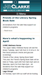 Mobile Screenshot of jrclarkelibrary.org